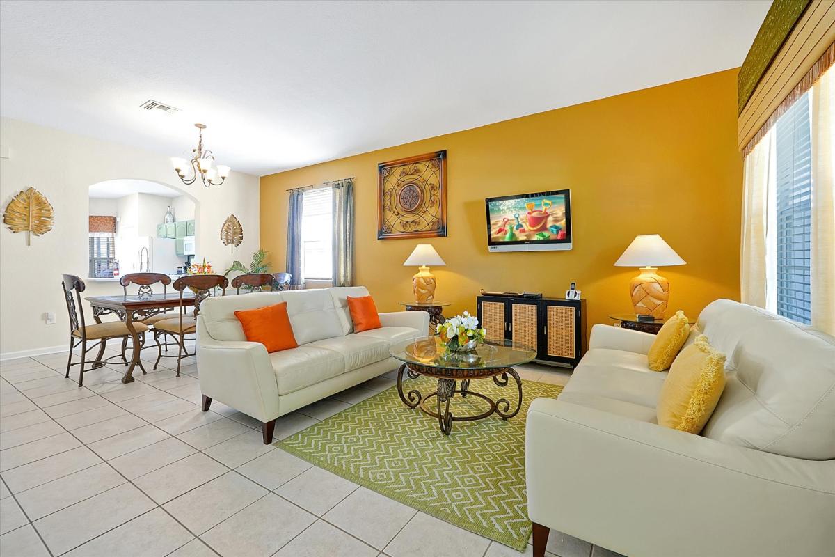 A beautiful spotless foyer lounge greets you ✨