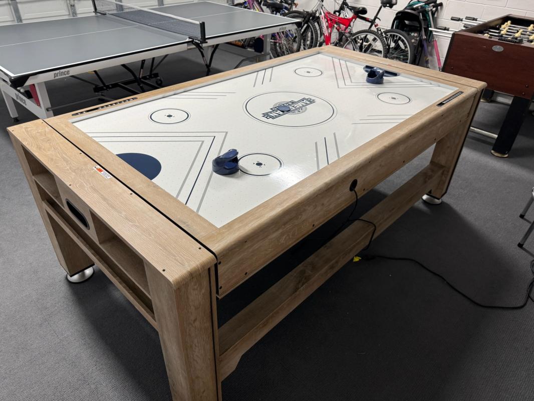 Pool and air hockey multi game table