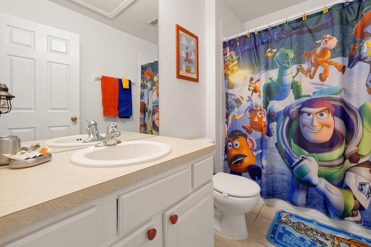 Toy Story bathroom.