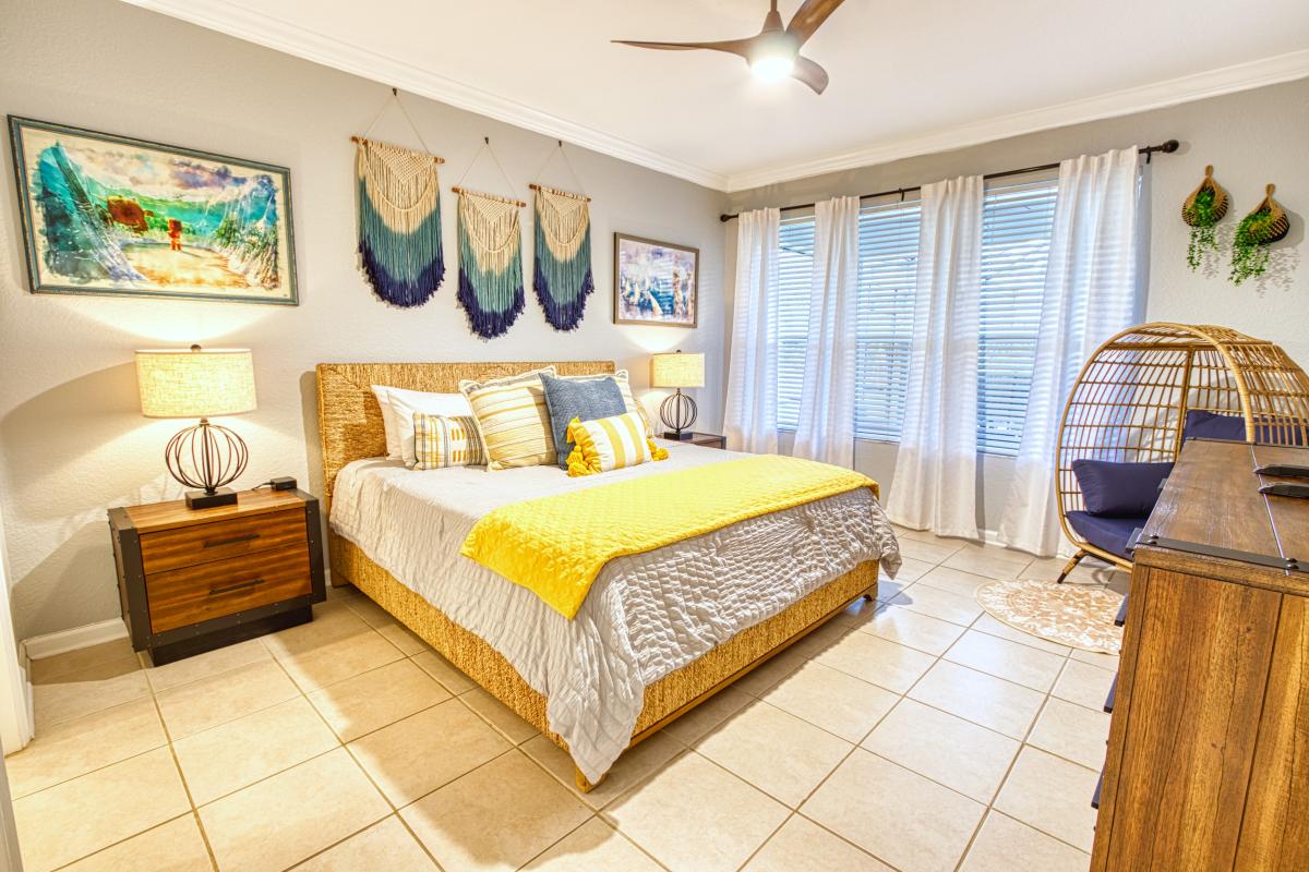 Master Bedroom - 1st Floor with Ensuite Bath