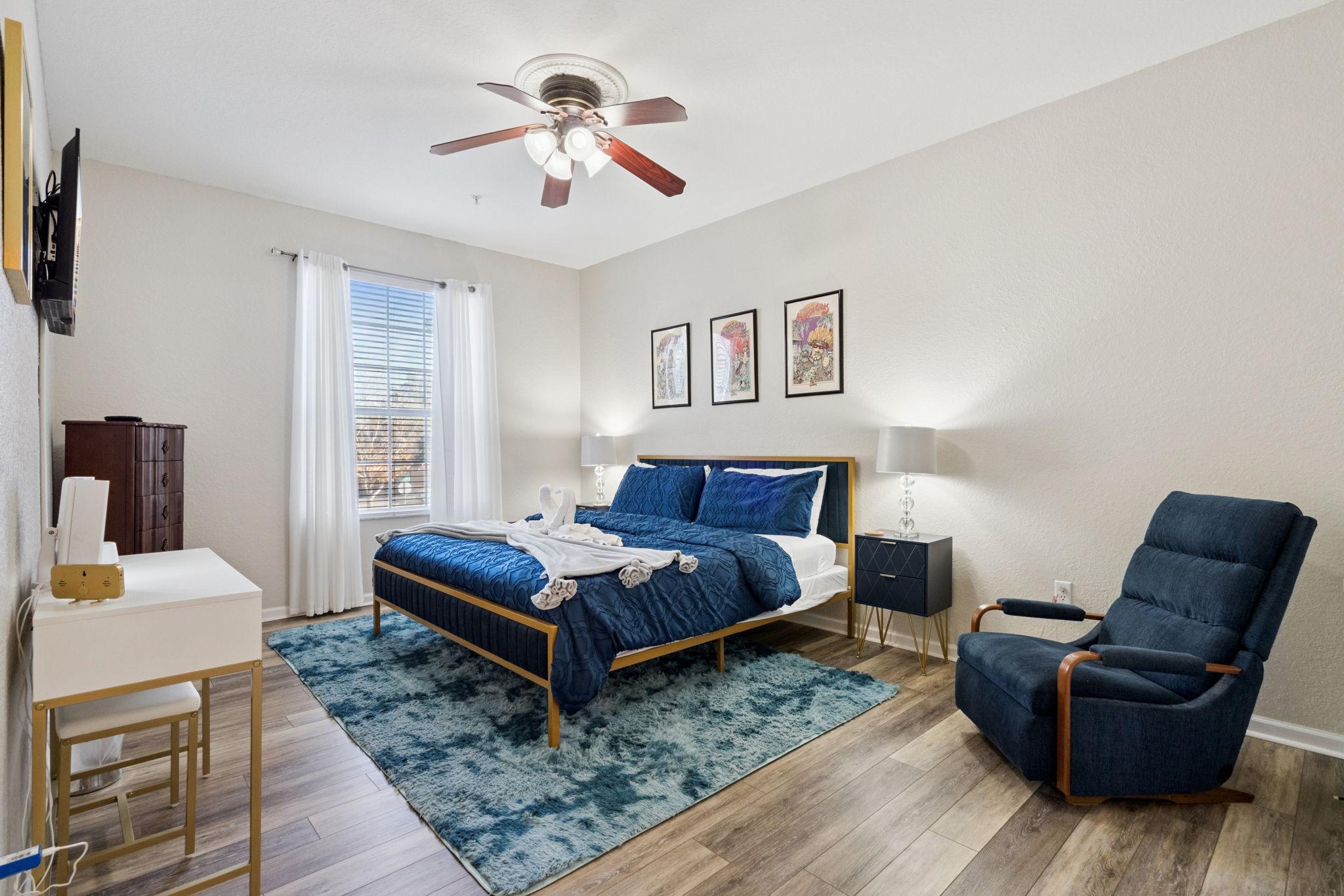 Second right king bedroom