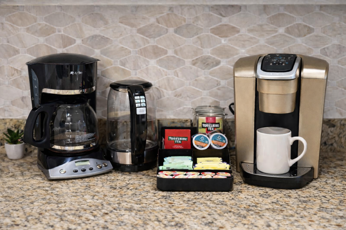 Coffee and Tea bar with Yorkshire Tea