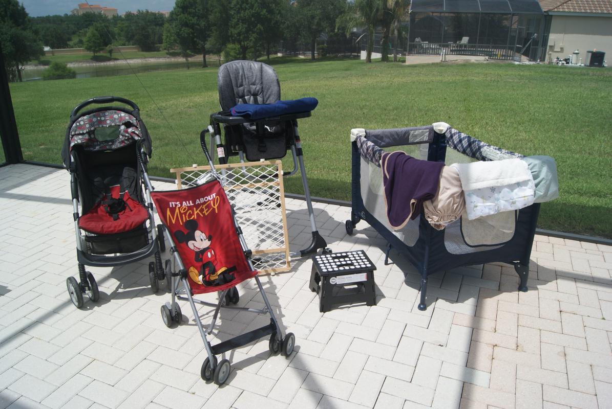 Kiddie essentials - all provided