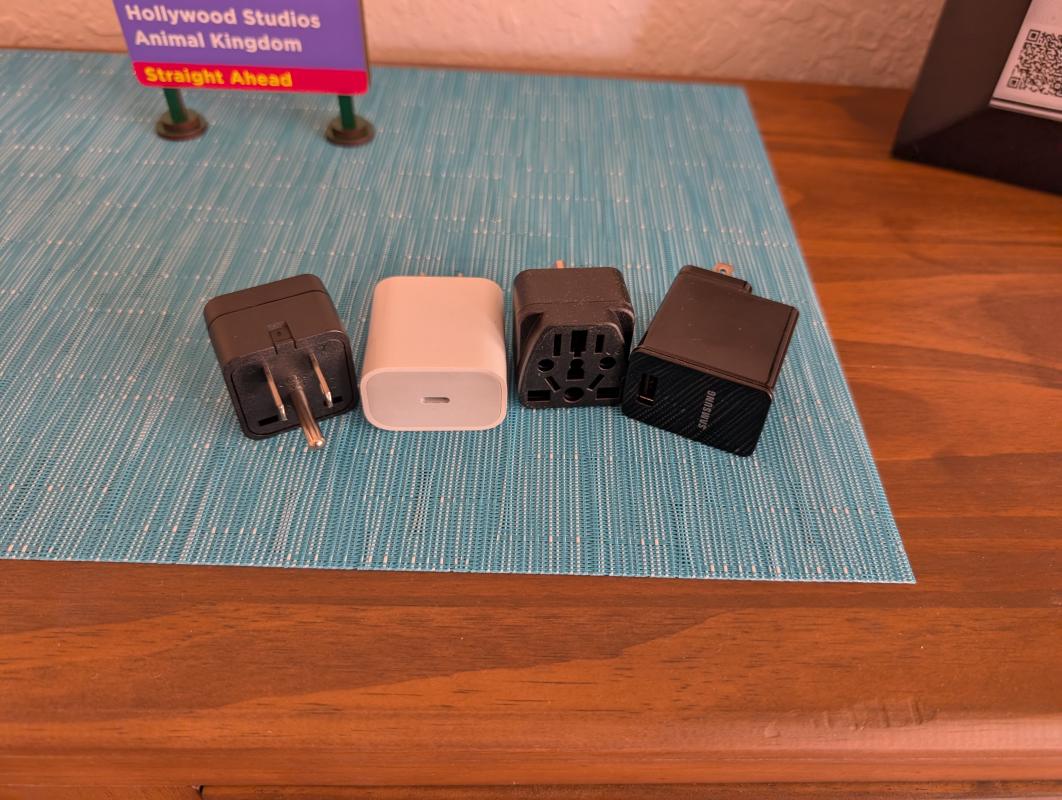 USB and international adapters